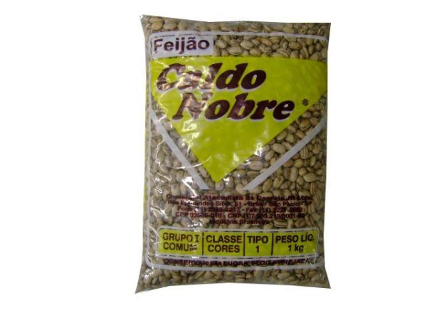 FEIJÃO CARIOCA CALDO NOBRE PCT 1KG